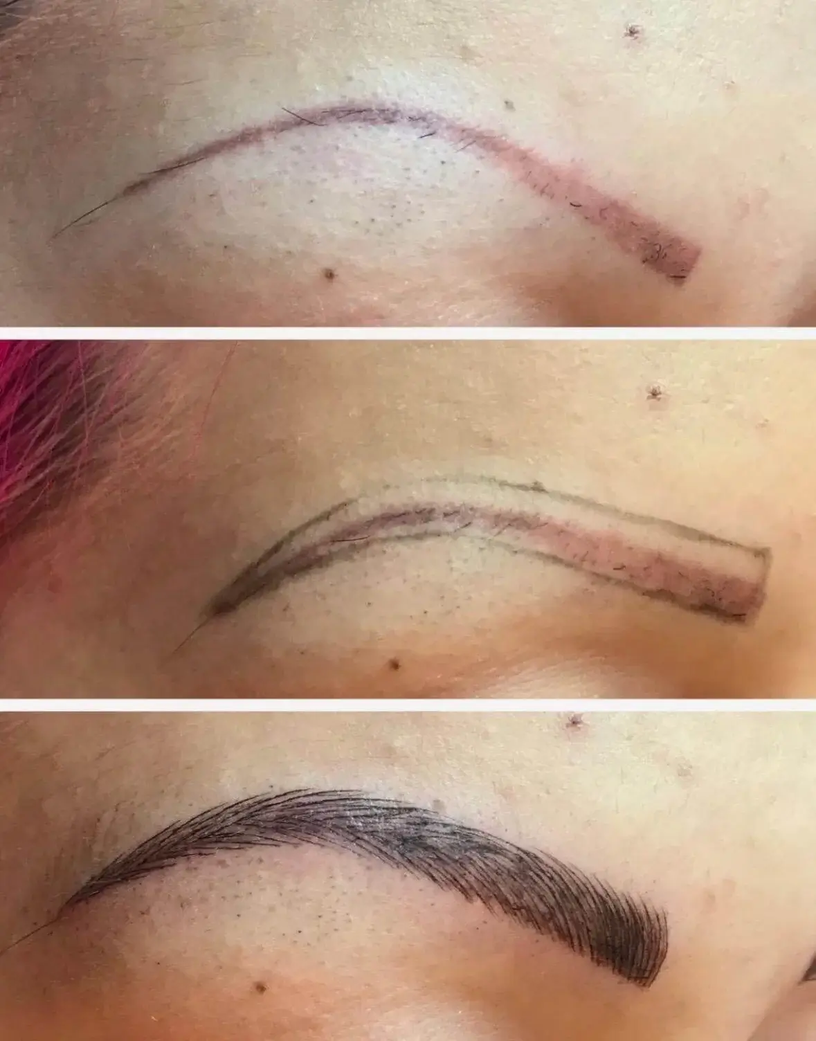 Microblading – Heilungsverlauf – Studio Magic Eyes Wien